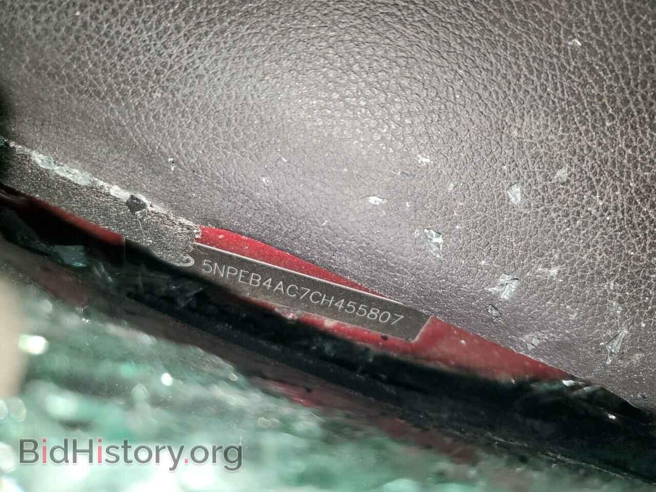 2012 HYUNDAI SONATA - VIN: 5NPEB4AC7CH455807 - Фото 13
