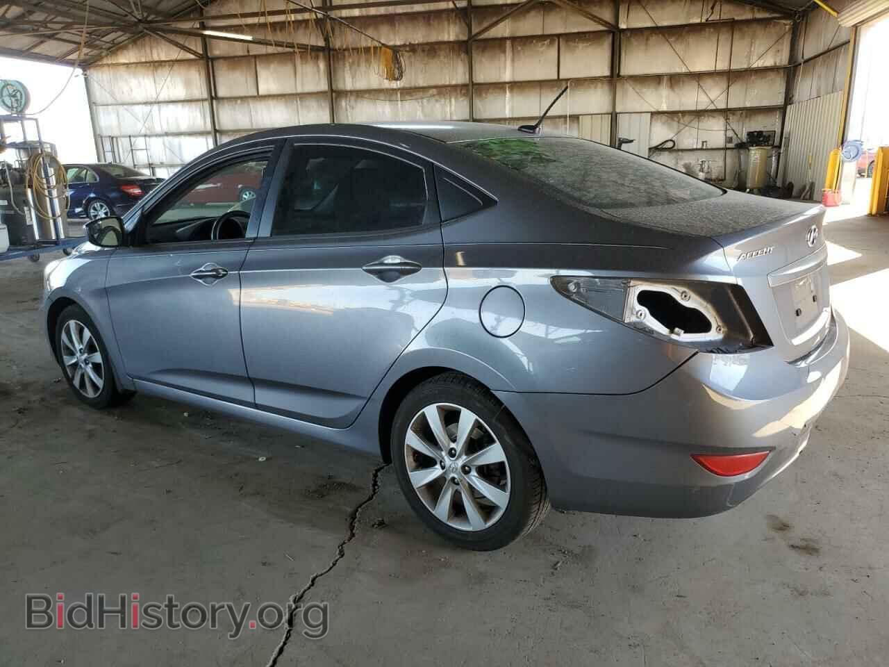 2014 HYUNDAI ACCENT - VIN: KMHCU4AE3EU593190 - Фото 2