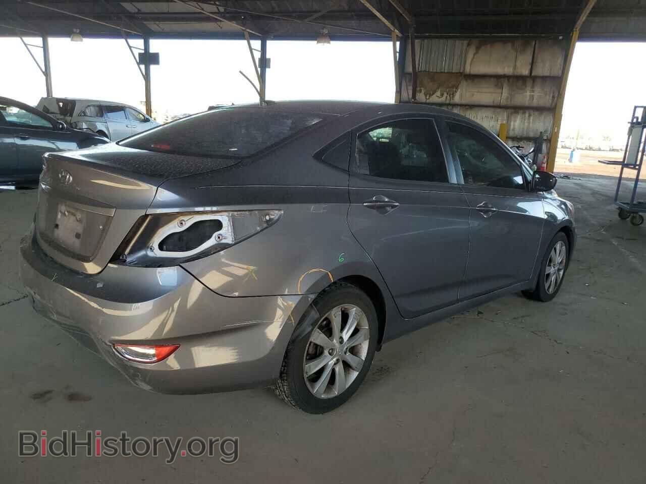 2014 HYUNDAI ACCENT - VIN: KMHCU4AE3EU593190 - Фото 3