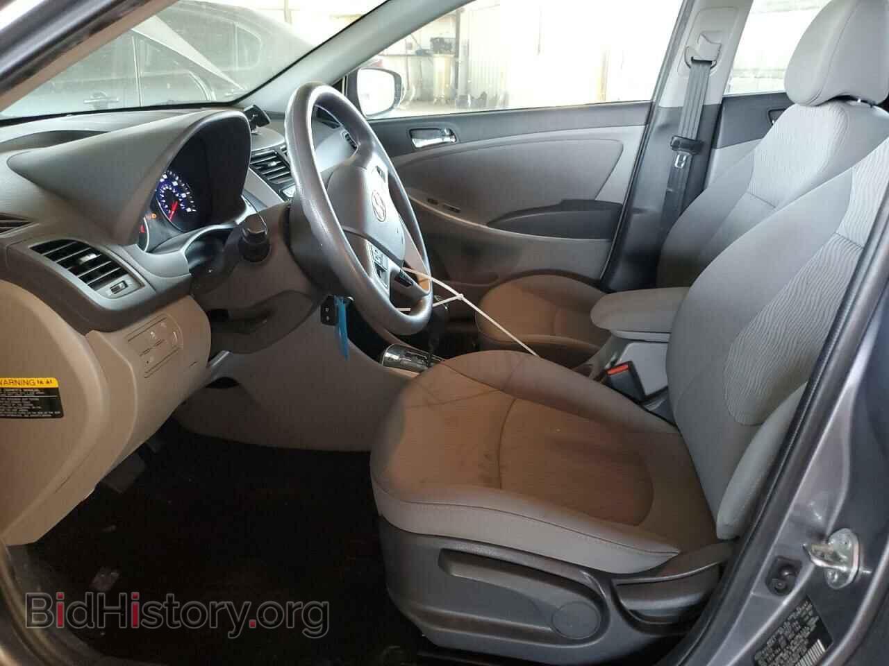 2014 HYUNDAI ACCENT - VIN: KMHCU4AE3EU593190 - Фото 7