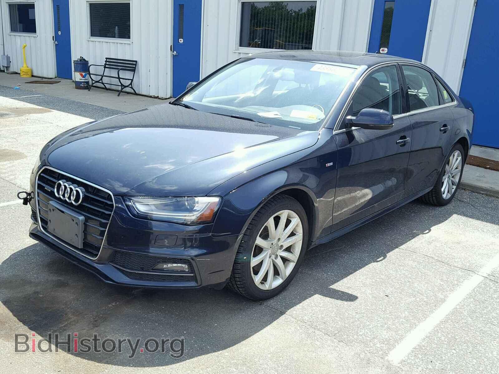2014 AUDI A4 - VIN: WAUBFAFL9EA091685 - Фото 2