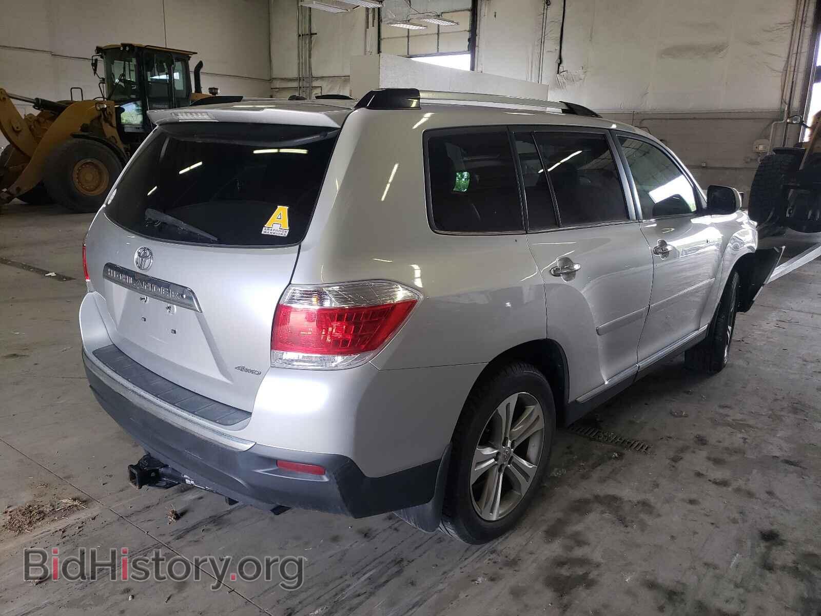 2011 TOYOTA HIGHLANDER - VIN: 5TDDK3EH6BS054527 - Фото 4