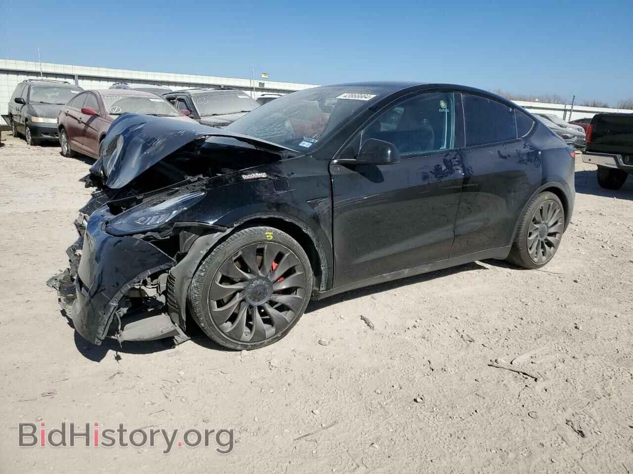 Photo 5YJYGDEF7LF027883 - TESLA MODEL Y 2020