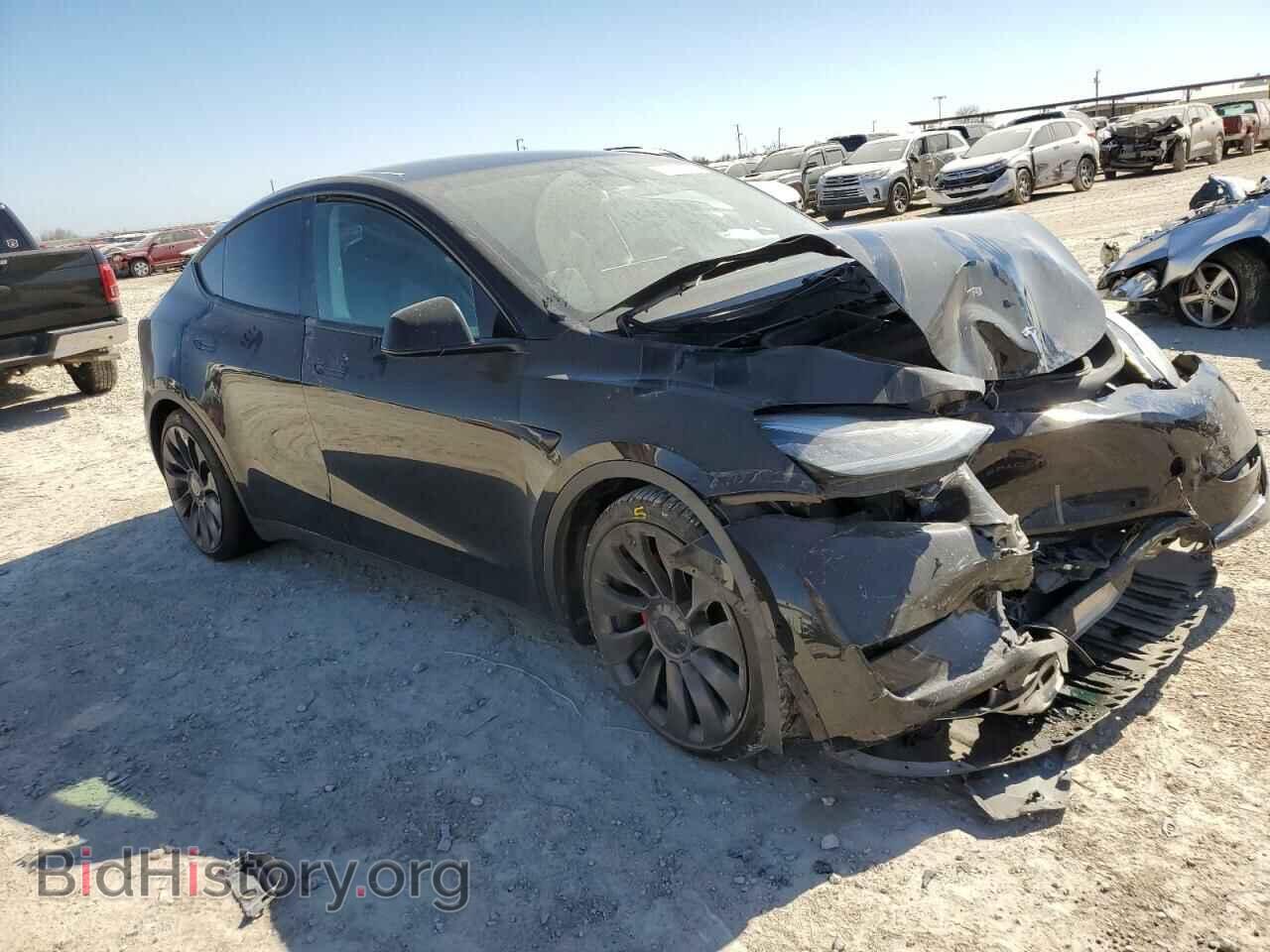 2020 TESLA MODEL Y - VIN: 5YJYGDEF7LF027883 - Фото 4