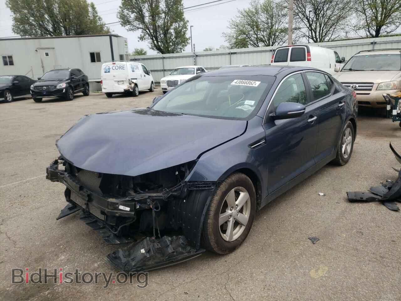 2015 KIA OPTIMA - VIN: 5XXGM4A70FG484622 - Фото 2