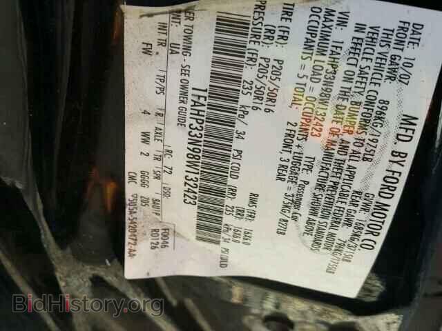 2008 FORD FOCUS - VIN: 1FAHP33N98W132423 - Фото 10