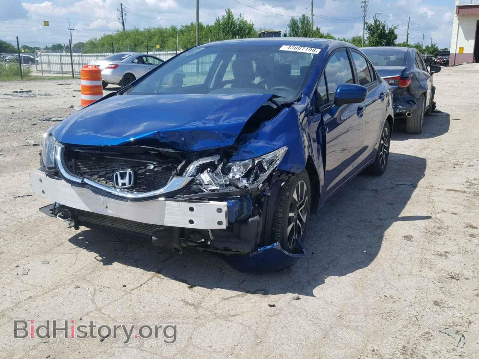 2014 HONDA CIVIC - VIN: 19XFB2F81EE037313 - Фото 2