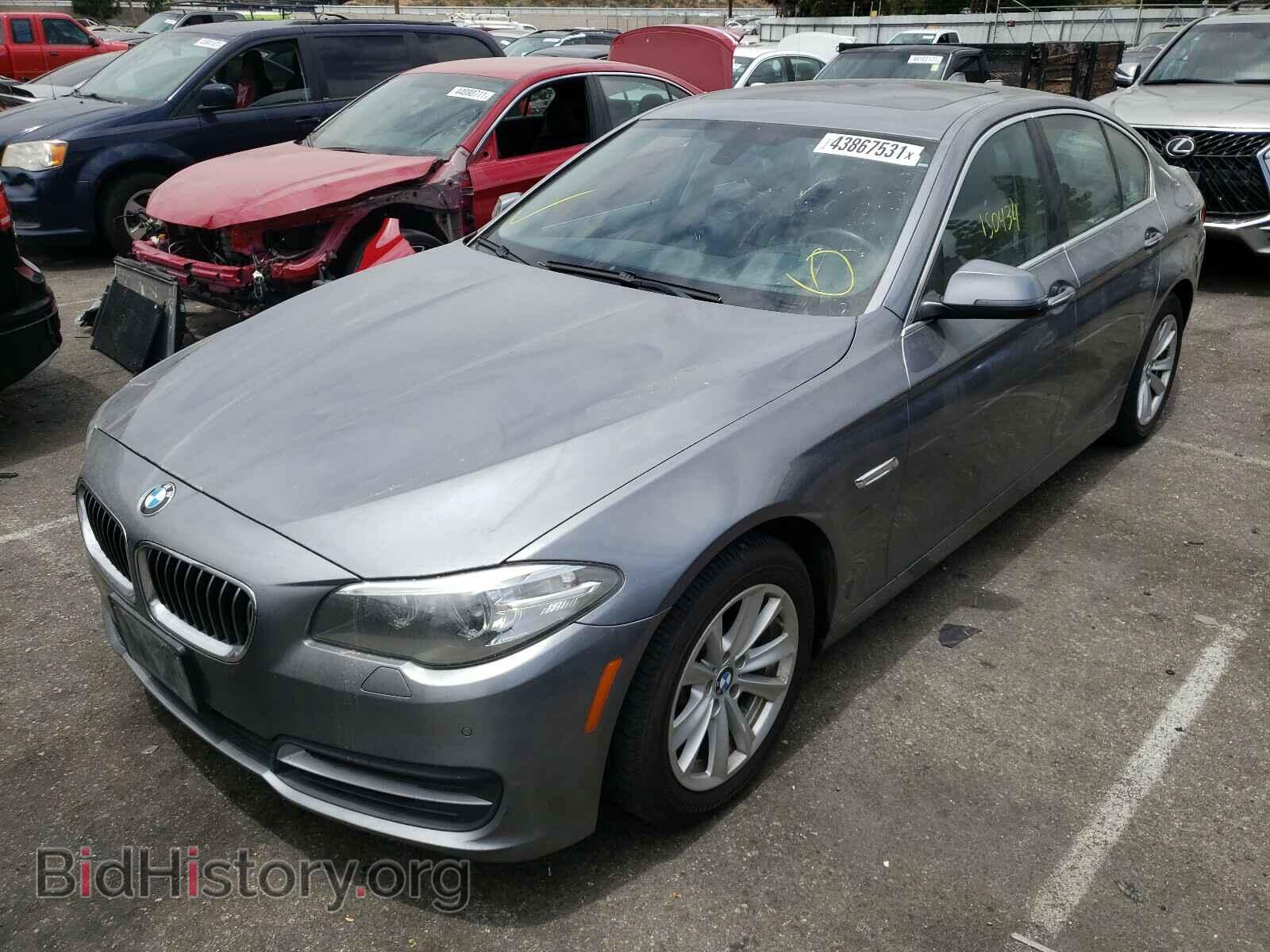 2014 BMW 5 SERIES - VIN: WBA5A5C53ED500495 - Фото 2