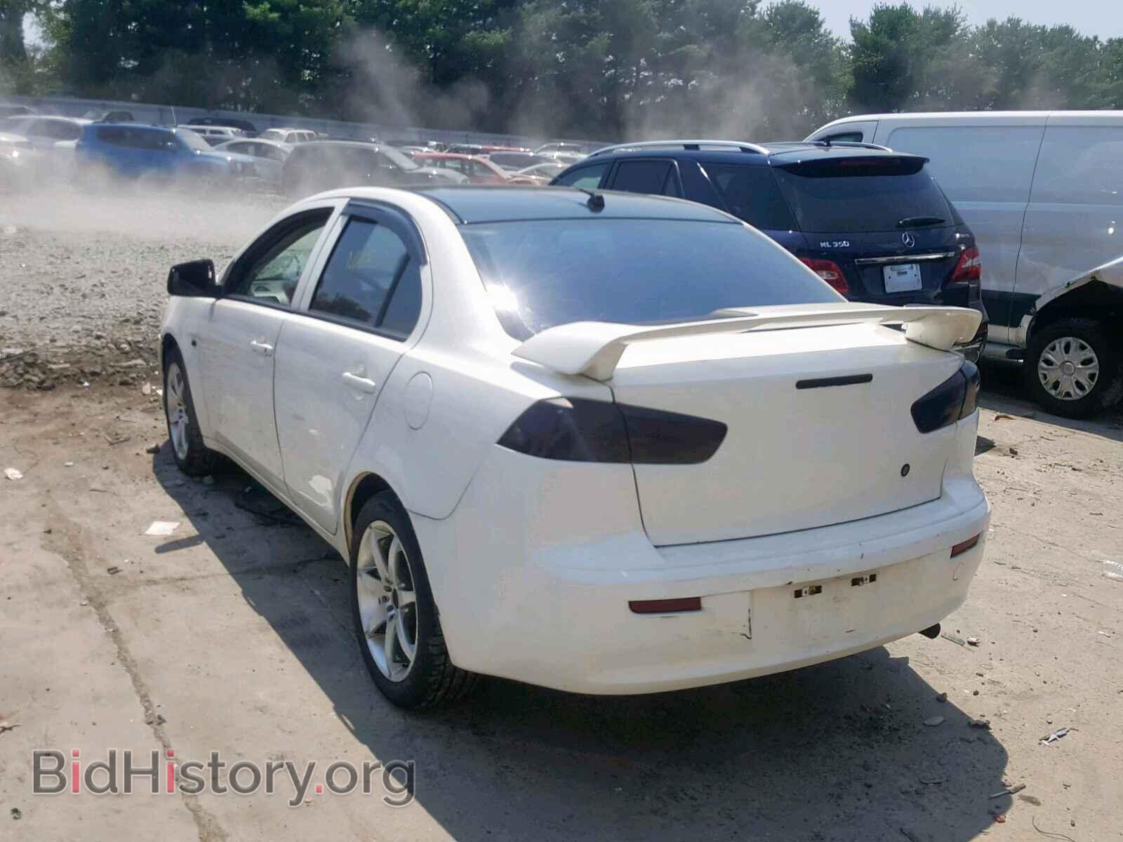 2008 MITSUBISHI LANCER - VIN: JA3AU16U78U007510 - Фото 3