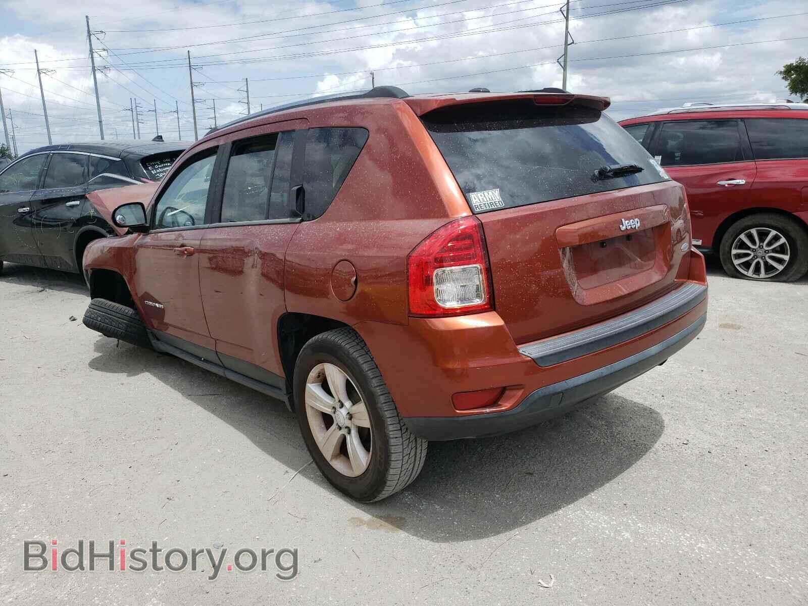 2012 JEEP COMPASS - VIN: 1C4NJCEB7CD602664 - Фото 3