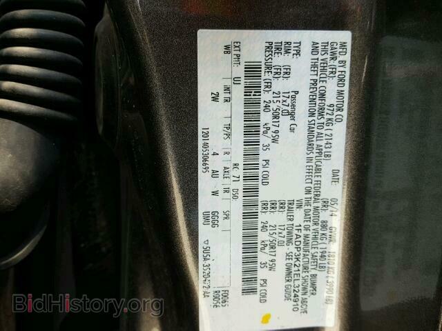 2014 FORD FOCUS - VIN: 1FADP3K21EL324910 - Photo 10