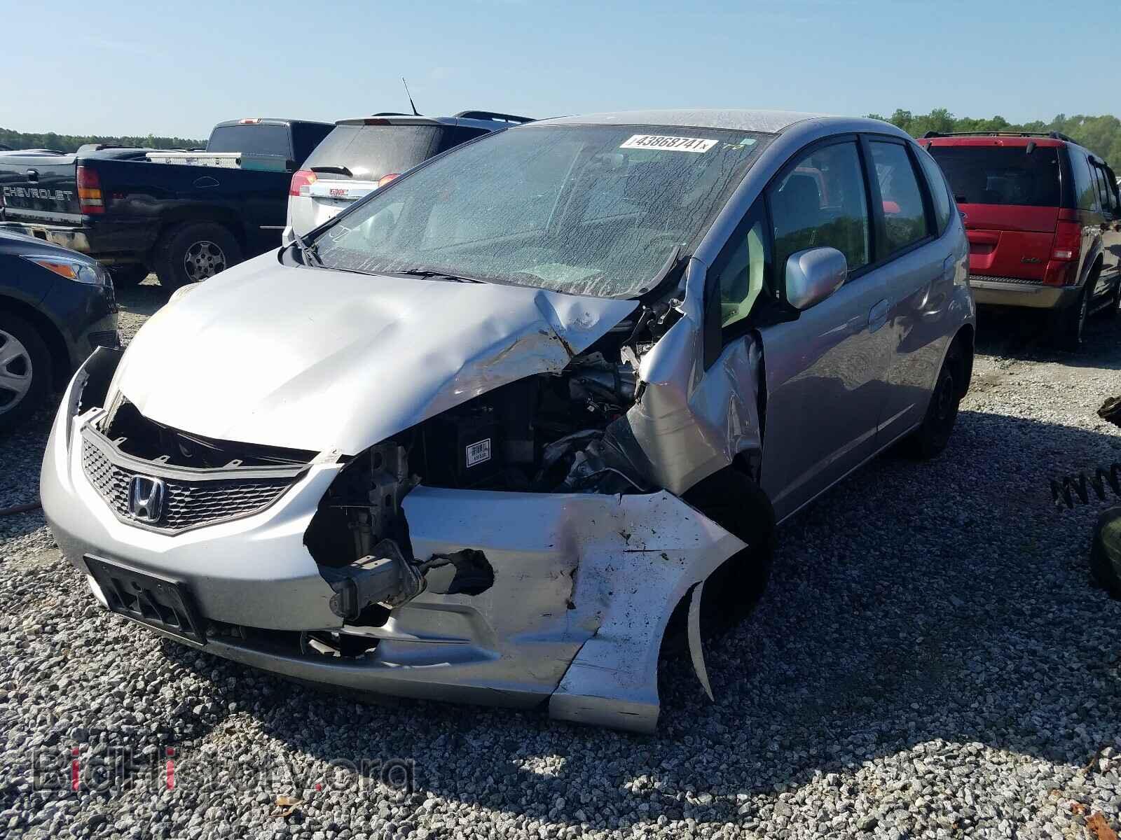 2012 HONDA FIT - VIN: JHMGE8H35CS000791 - Фото 2