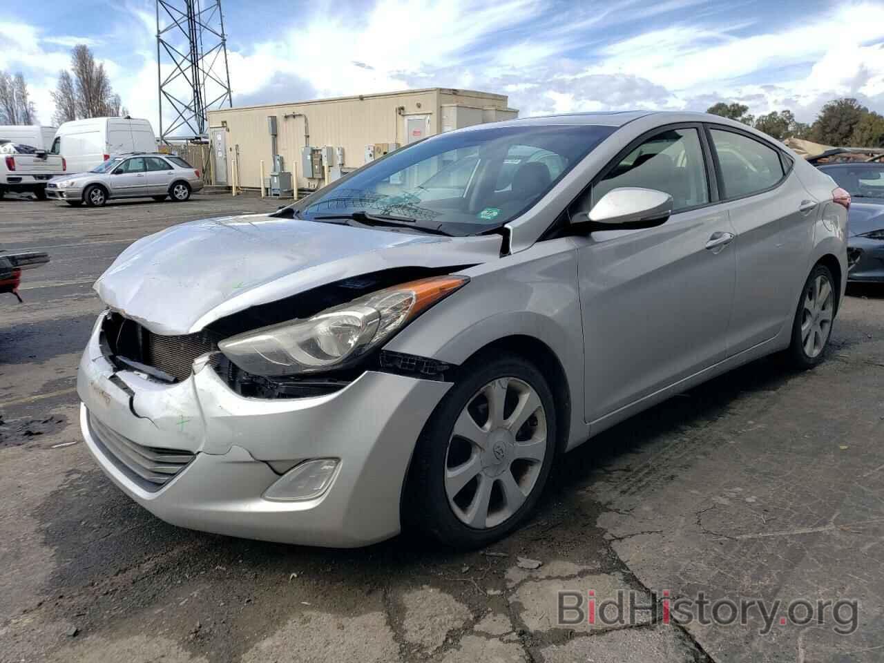 Photo KMHDH4AEXCU385426 - HYUNDAI ELANTRA 2012