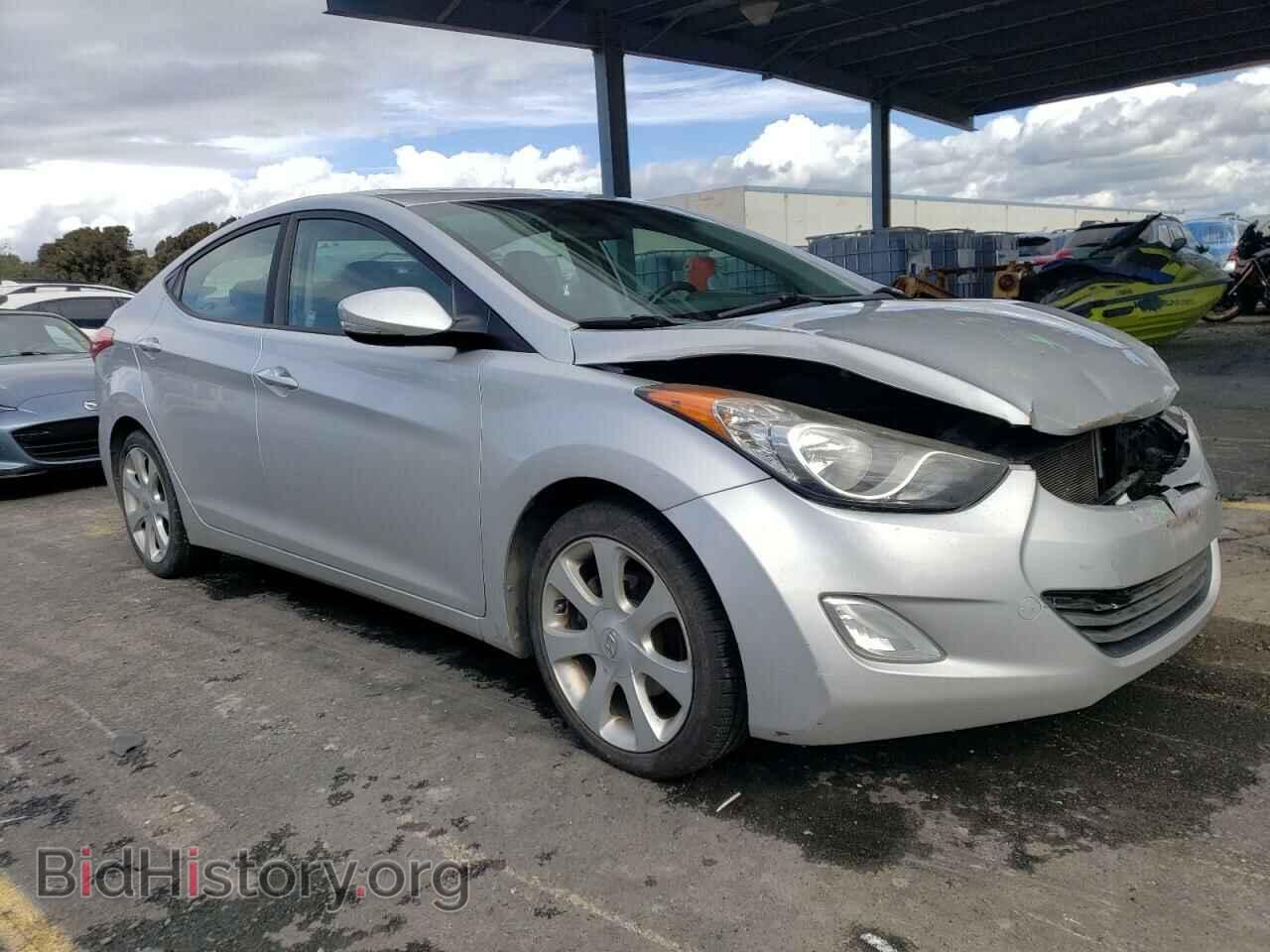 2012 HYUNDAI ELANTRA - VIN: KMHDH4AEXCU385426 - Фото 4