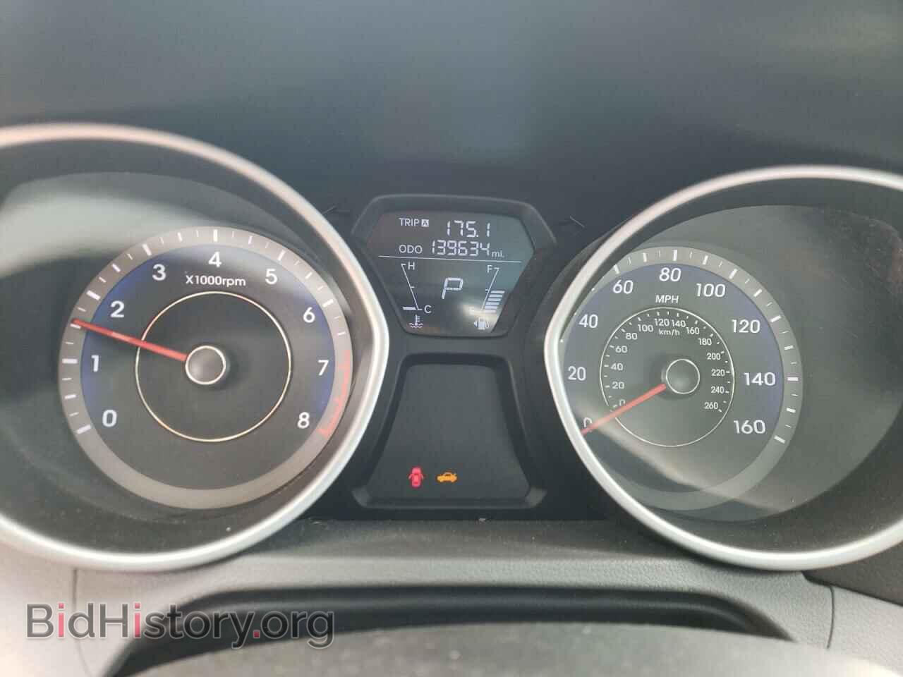 2012 HYUNDAI ELANTRA - VIN: KMHDH4AEXCU385426 - Фото 9