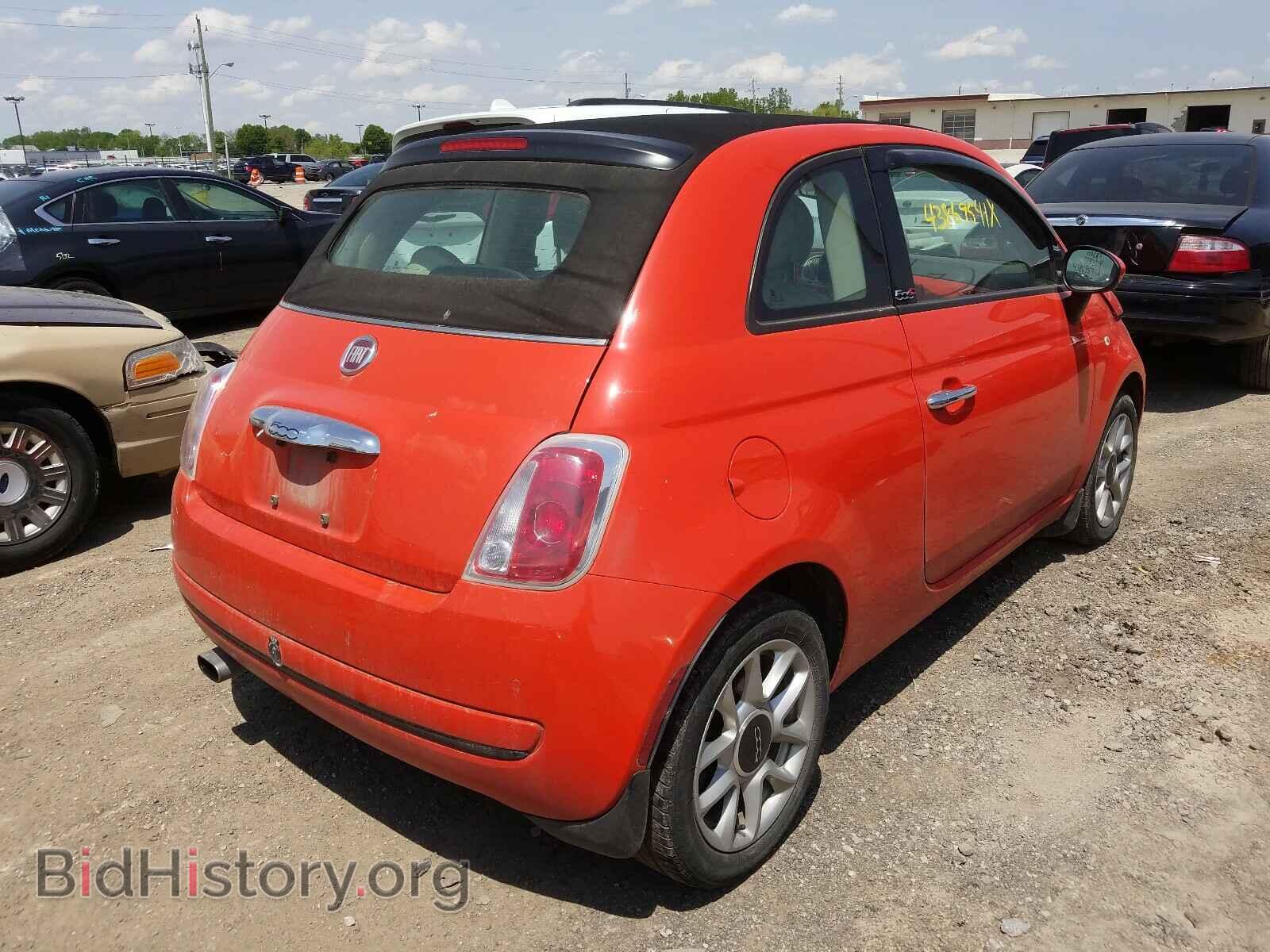 2017 FIAT 500 - VIN: 3C3CFFLR1HT549671 - Фото 4