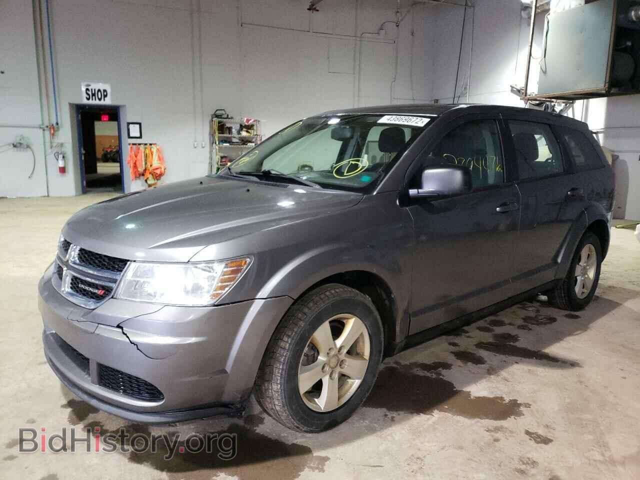 2013 DODGE JOURNEY - VIN: 3C4PDCAB2DT501078 - Фото 2