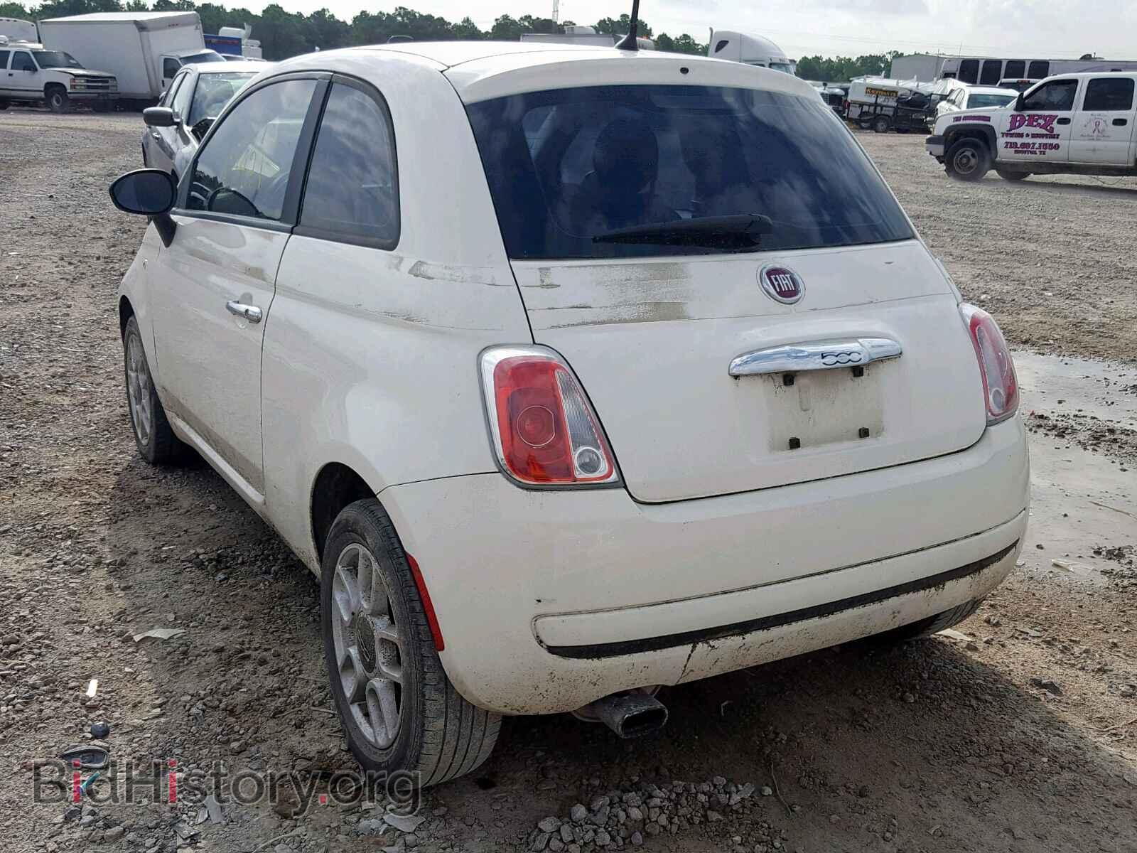 2012 FIAT 500 - VIN: 3C3CFFAR7CT277624 - Фото 3