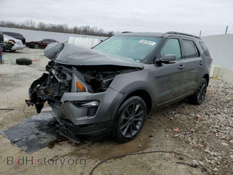 2018 Ford EXPLORER XLT (VIN 1FM5K8D85JGB41259) — фото 1 из 14, Copart, повреждение: передняя часть