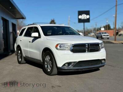 2015 Dodge DURANGO Limited, white — VIN 1C4RDHDG1FC789042, Copart