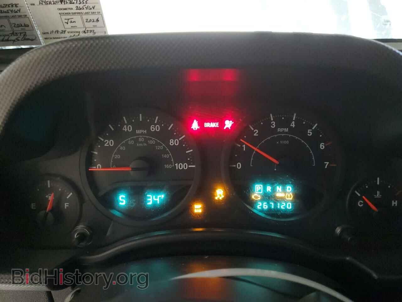 2009 JEEP WRANGLER - VIN: 1J4FA24149L767555 - Фото 9