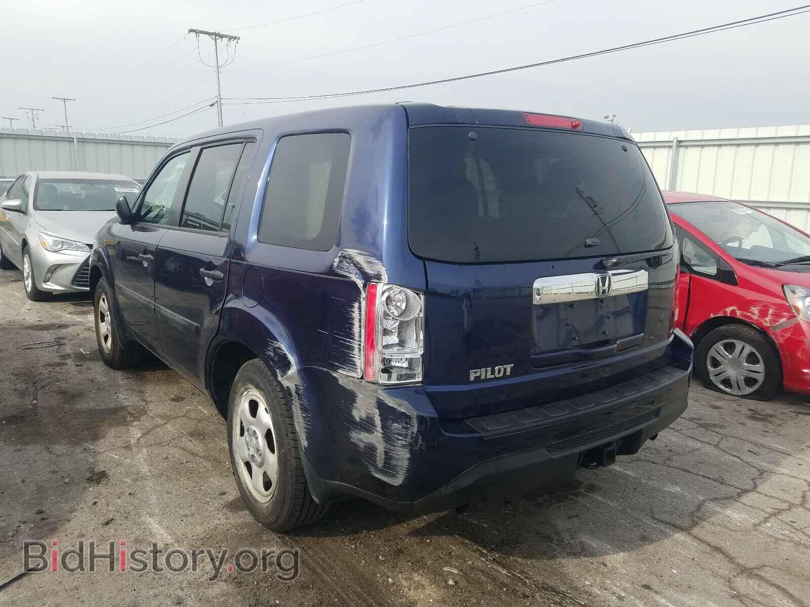 2013 HONDA PILOT - VIN: 5FNYF3H25DB009941 - Фото 3
