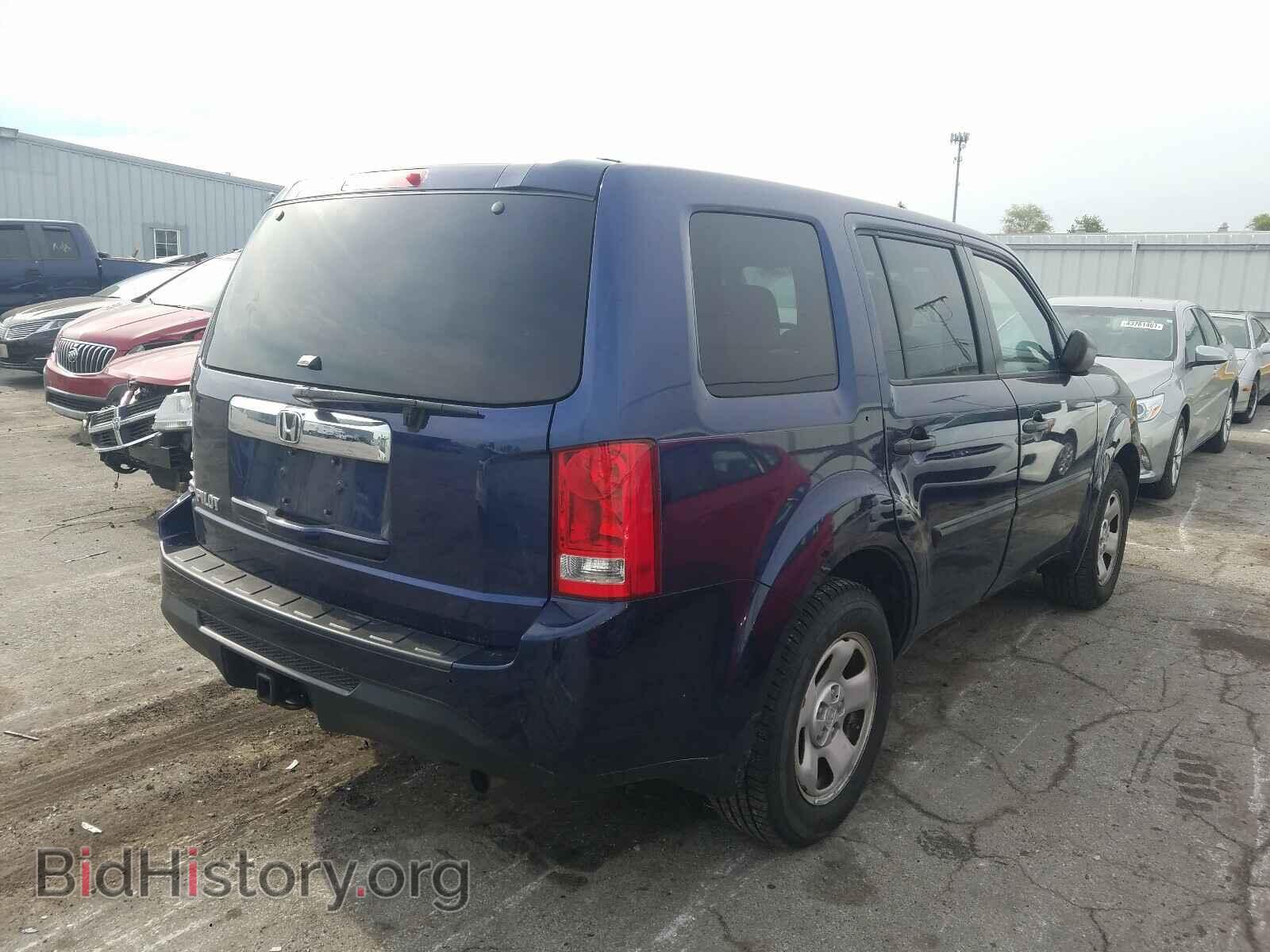 2013 HONDA PILOT - VIN: 5FNYF3H25DB009941 - Фото 4