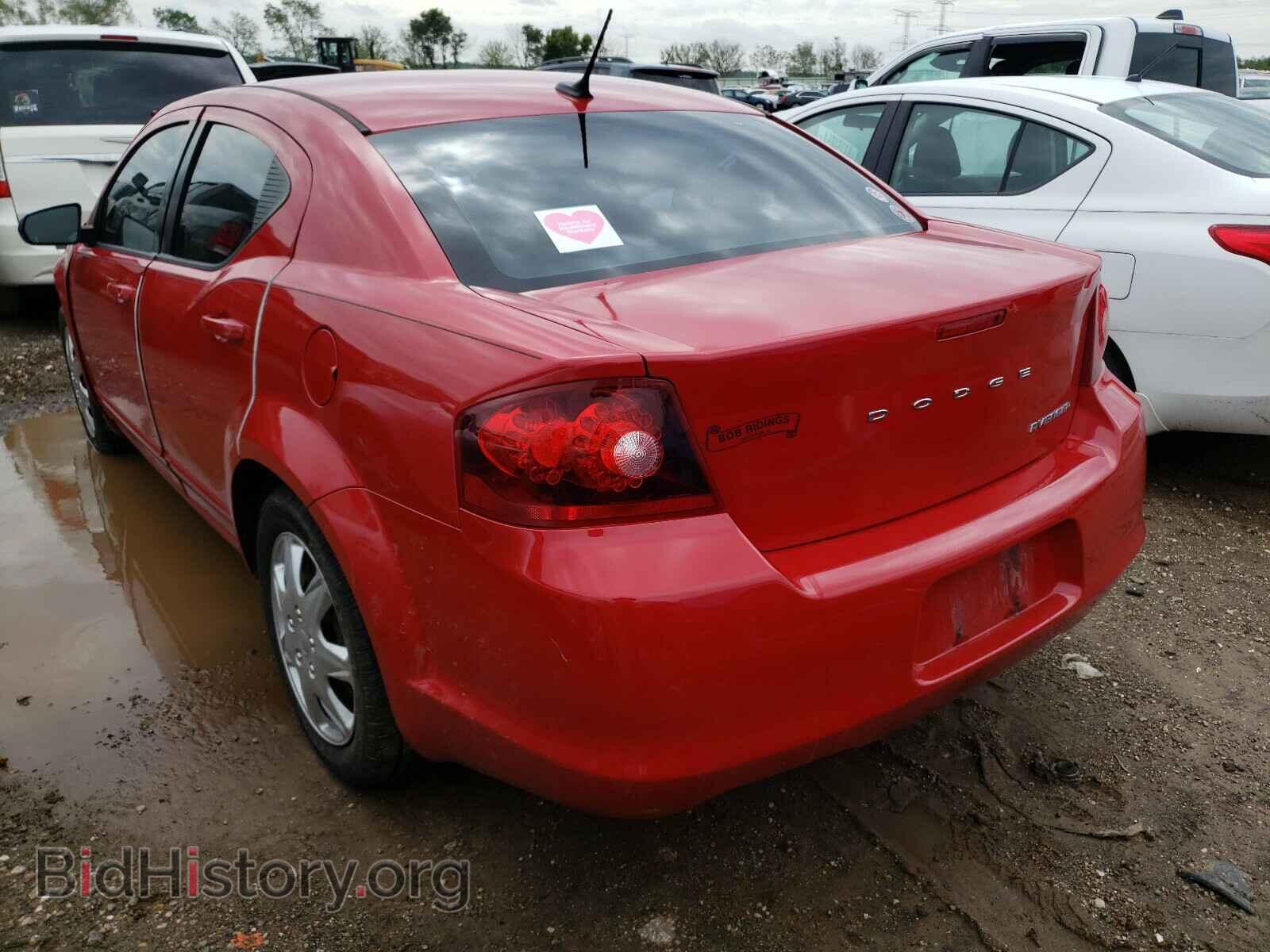 2013 DODGE AVENGER - VIN: 1C3CDZAB5DN562429 - Фото 3