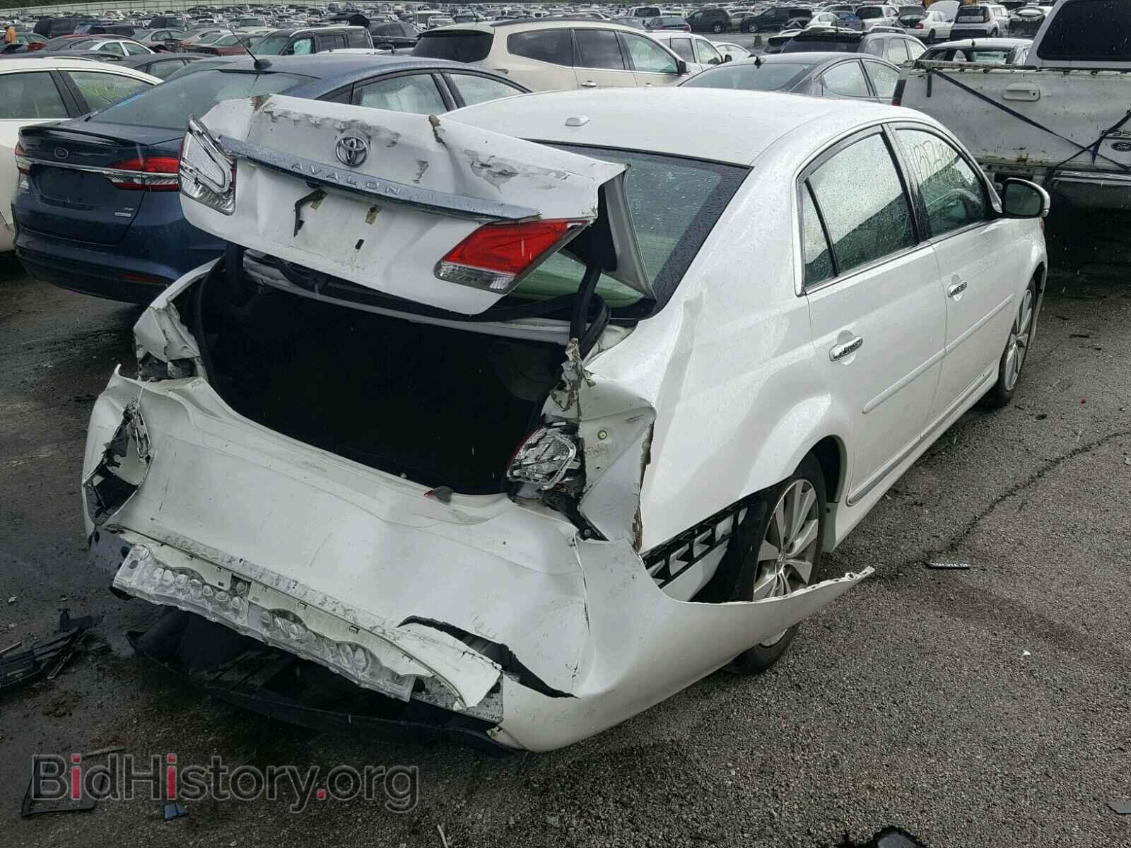 2011 TOYOTA AVALON - VIN: 4T1BK3DB3BU378725 - Фото 4