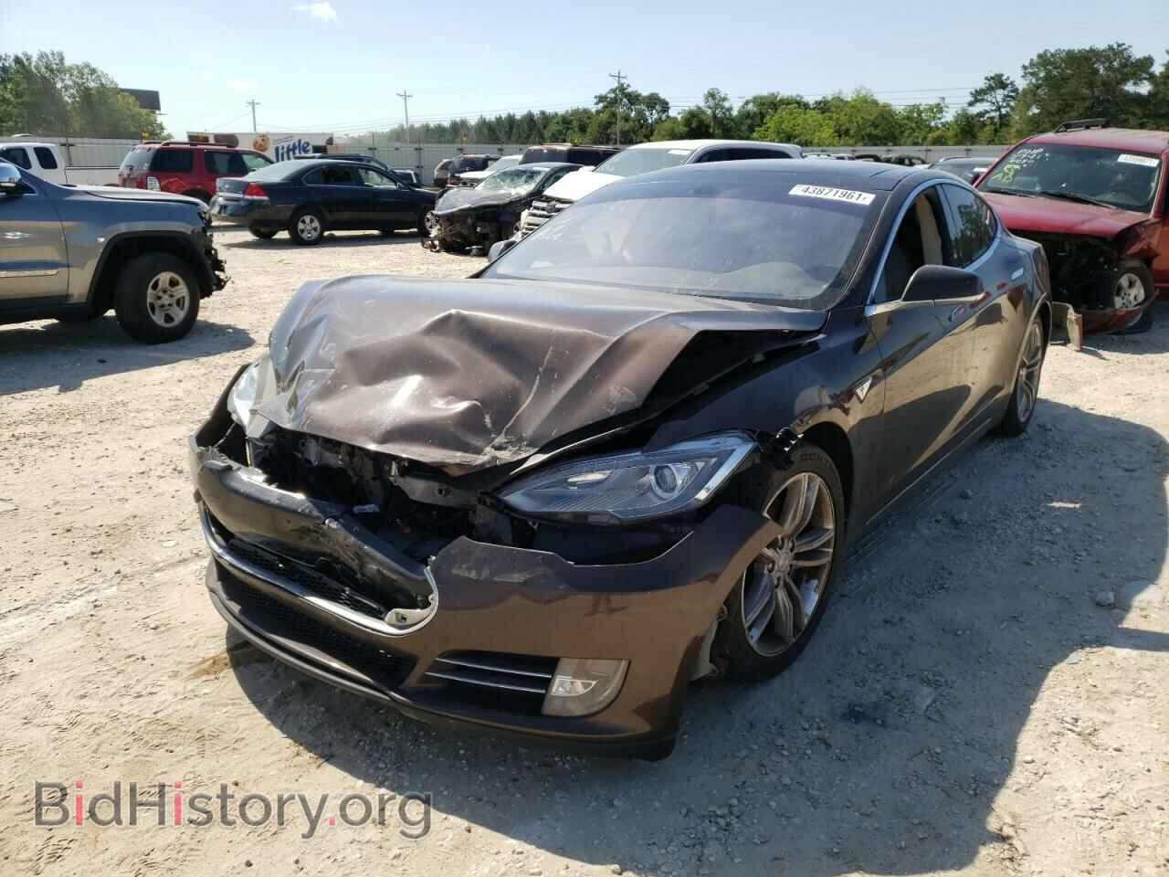 2012 TESLA MODEL S - VIN: 5YJSA1CN6CFP01487 - Photo 2