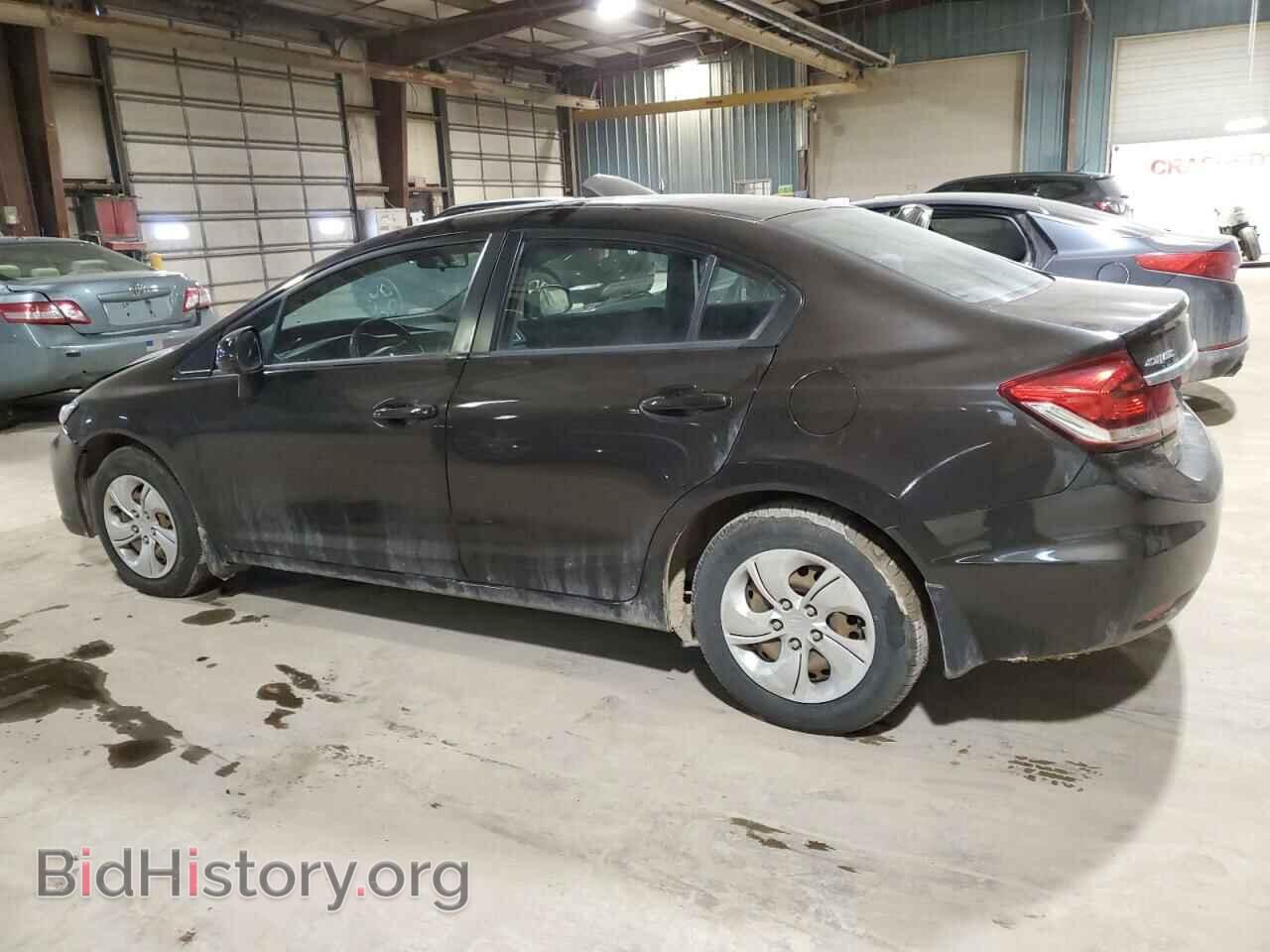 2013 HONDA CIVIC - VIN: 2HGFB2F50DH593588 - Фото 2