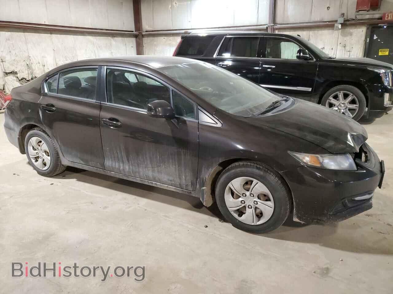 2013 HONDA CIVIC - VIN: 2HGFB2F50DH593588 - Фото 4