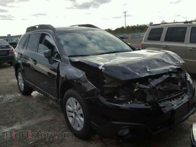 2016 Subaru OUTBACK Outback 2., black — VIN 4S4BSACC4G3257424, Copart