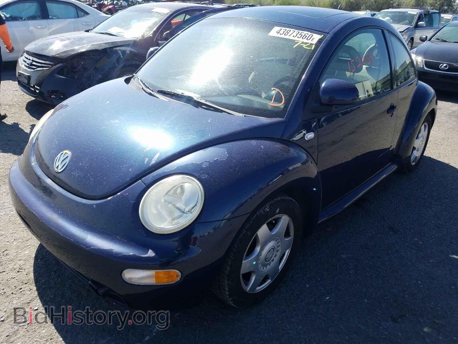 2000 VOLKSWAGEN BEETLE - VIN: 3VWCA21C0YM466323 - Фото 2