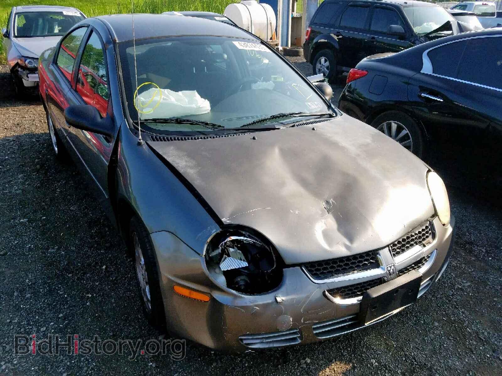 Photo 1B3ES56C45D250406 - DODGE NEON 2005