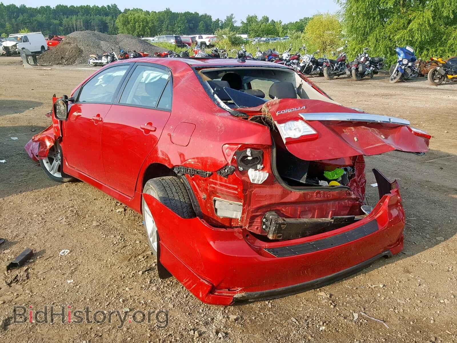 2013 TOYOTA COROLLA BA - VIN: 2T1BU4EEXDC991843 - Фото 3
