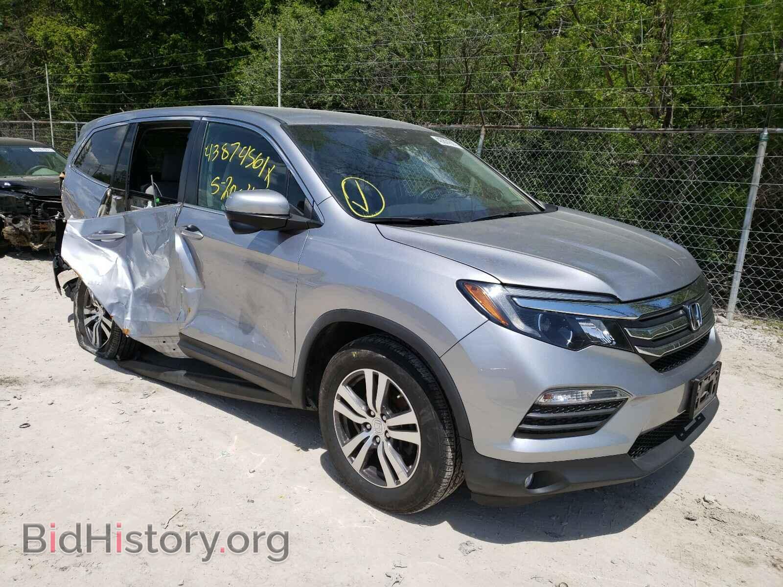 Фотография 5FNYF5H37GB012073 - HONDA PILOT 2016