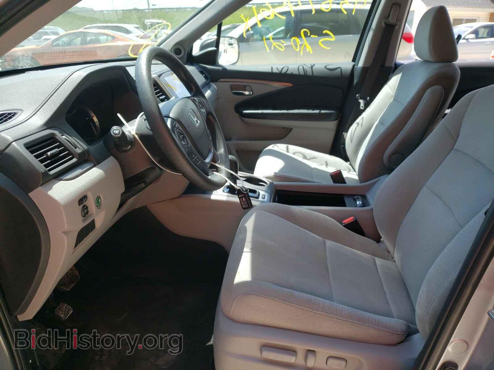 2016 HONDA PILOT - VIN: 5FNYF5H37GB012073 - Фото 5