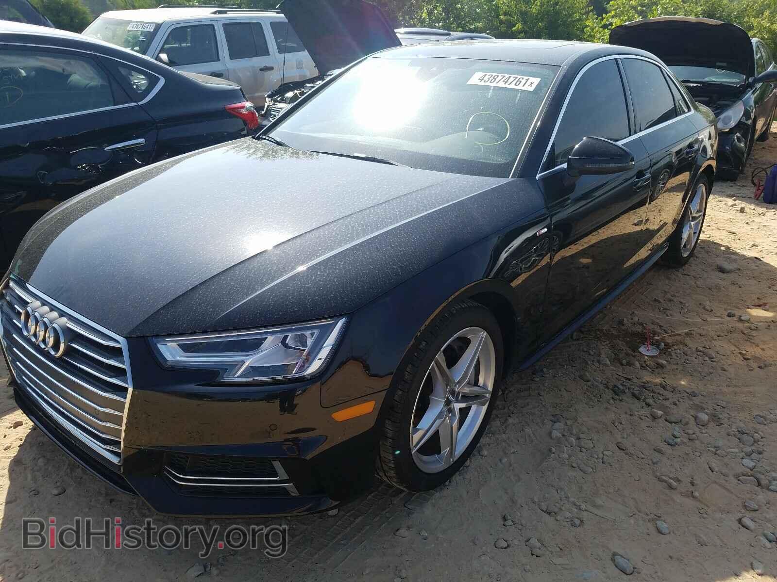 2017 AUDI A4 - VIN: WAUPNAF40HA139046 - Фото 2