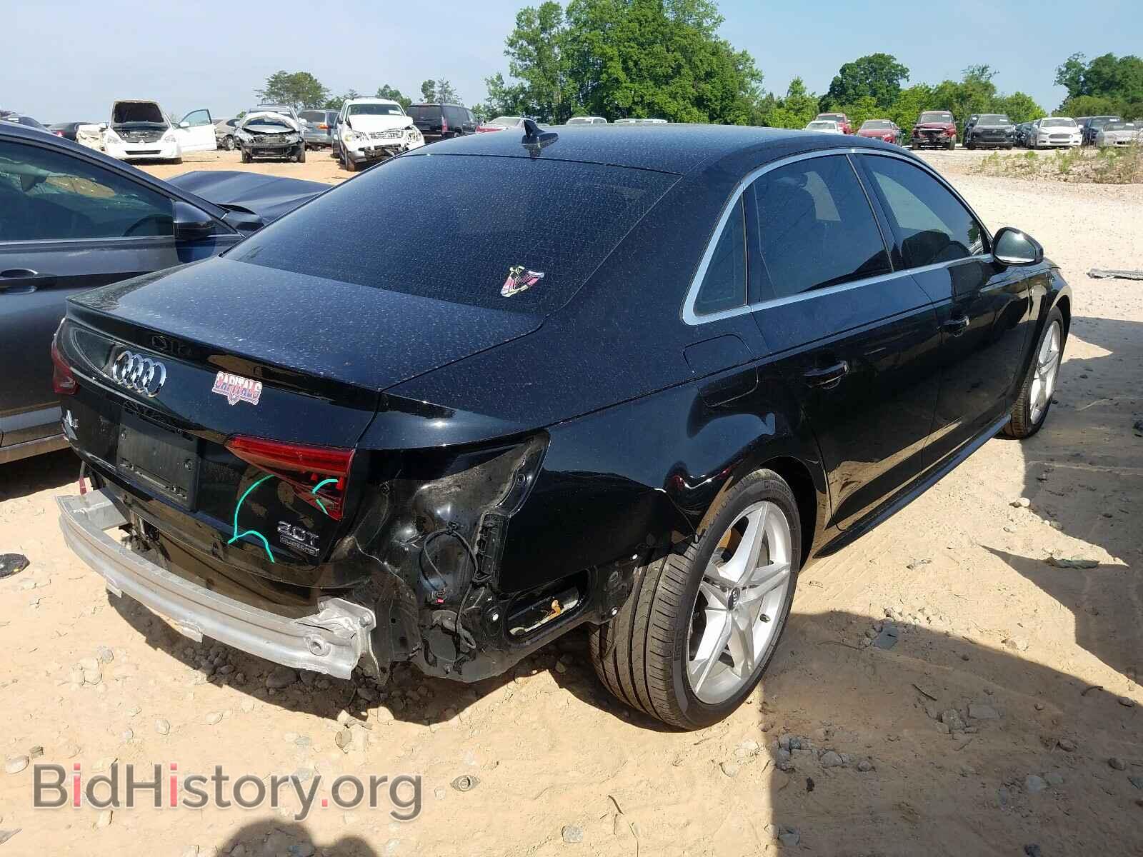 2017 AUDI A4 - VIN: WAUPNAF40HA139046 - Фото 4
