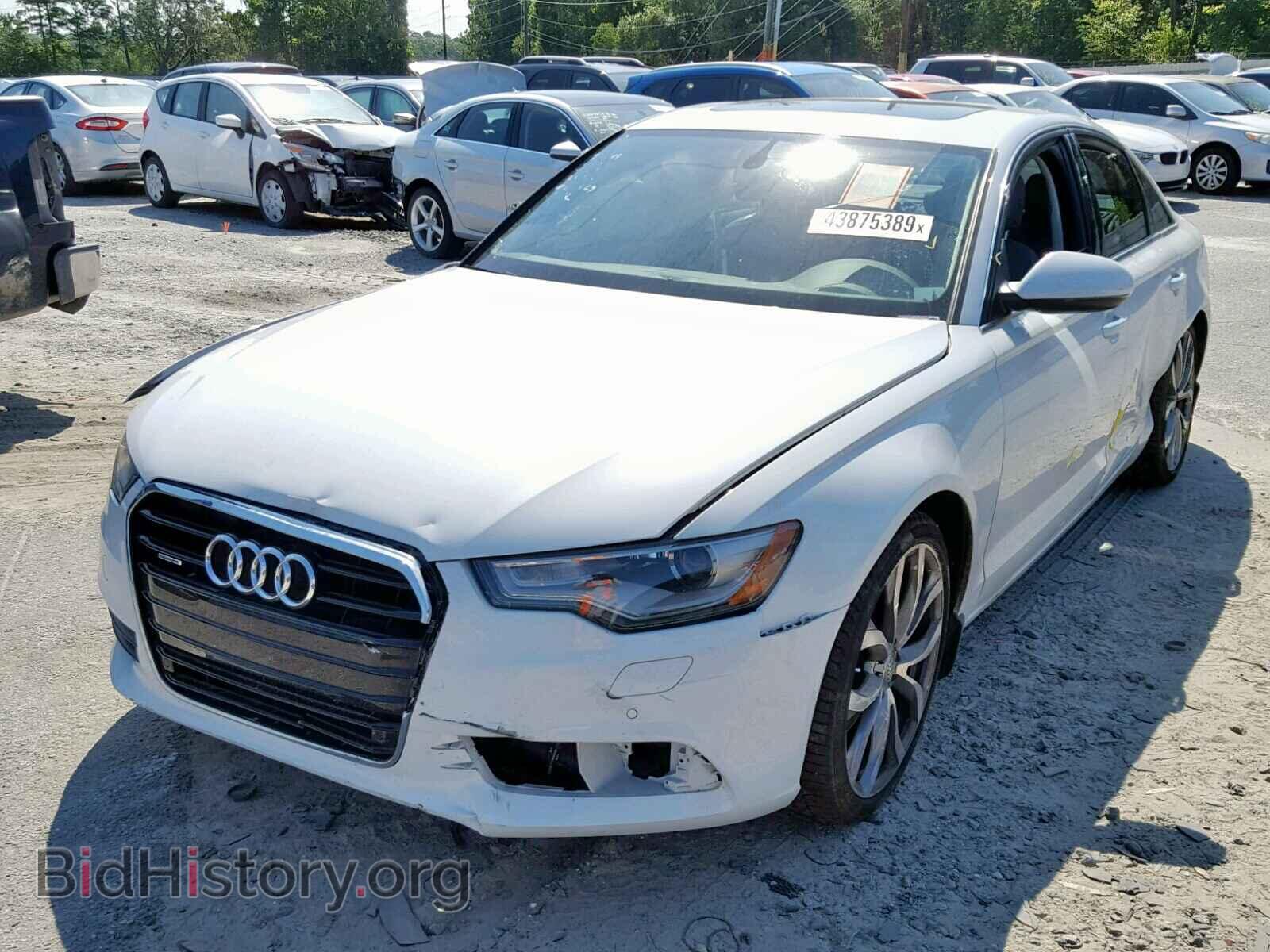 2014 AUDI A6 - VIN: WAUGFAFC3EN119978 - Фото 2