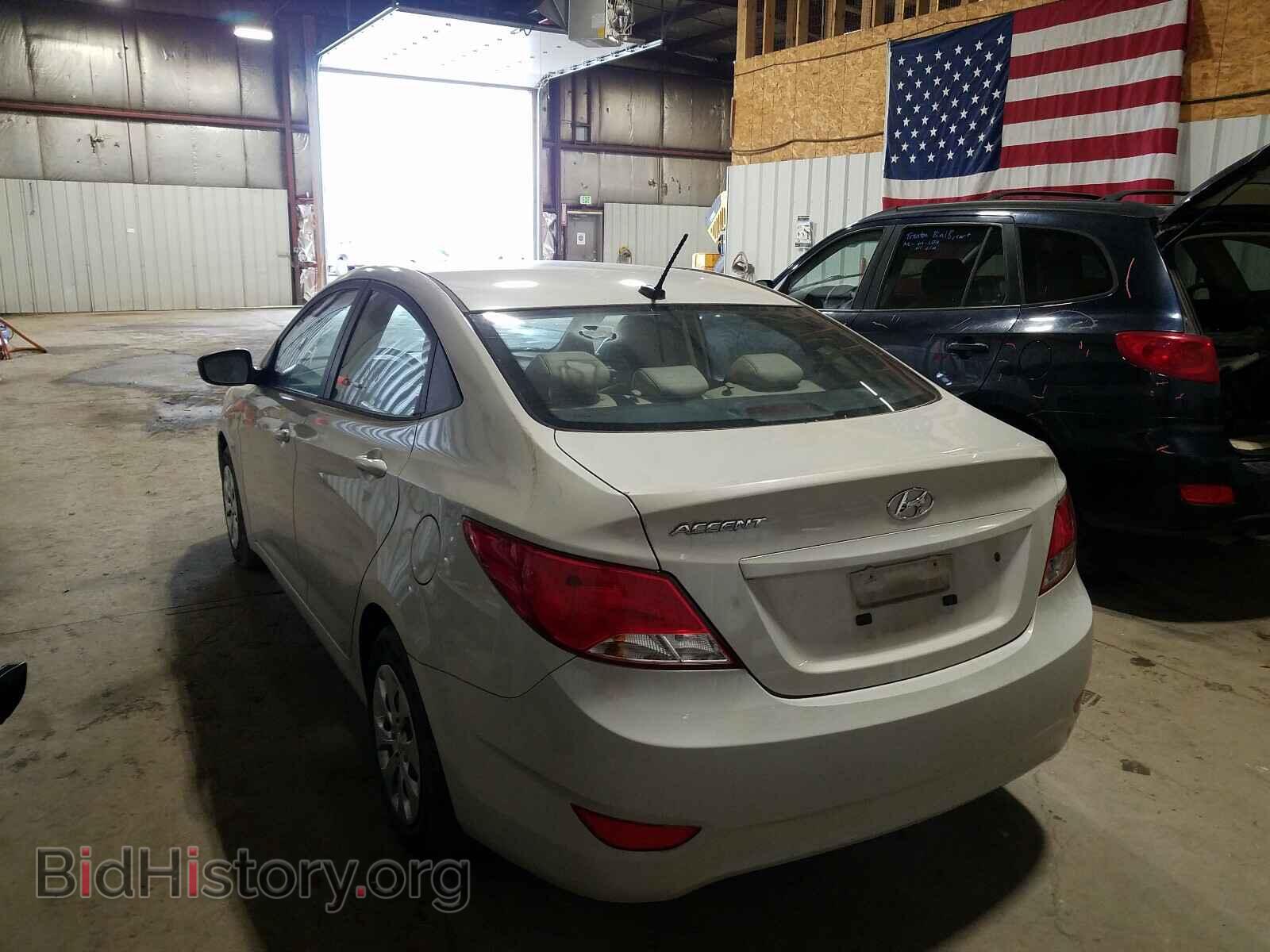 2016 HYUNDAI ACCENT - VIN: KMHCT4AE3GU013250 - Фото 3