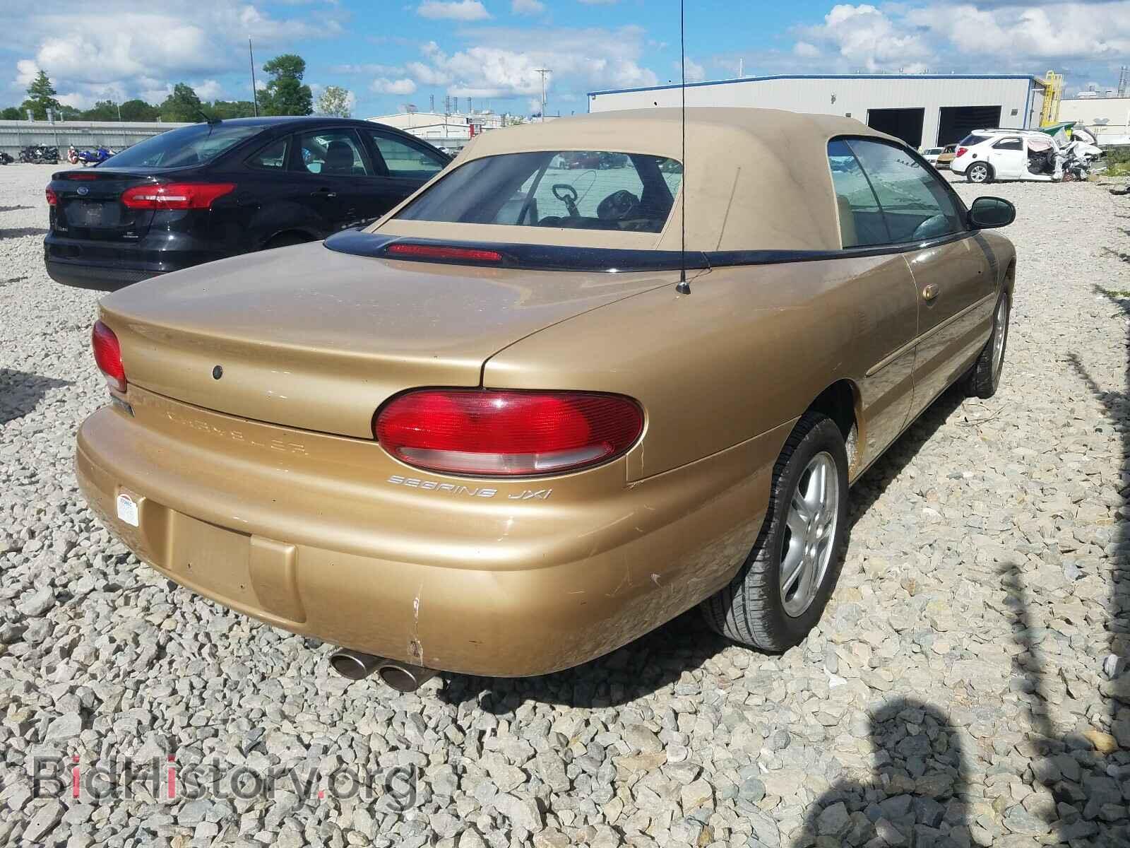 1996 CHRYSLER SEBRING - VIN: 3C3EL55H9TT304867 - Фото 4