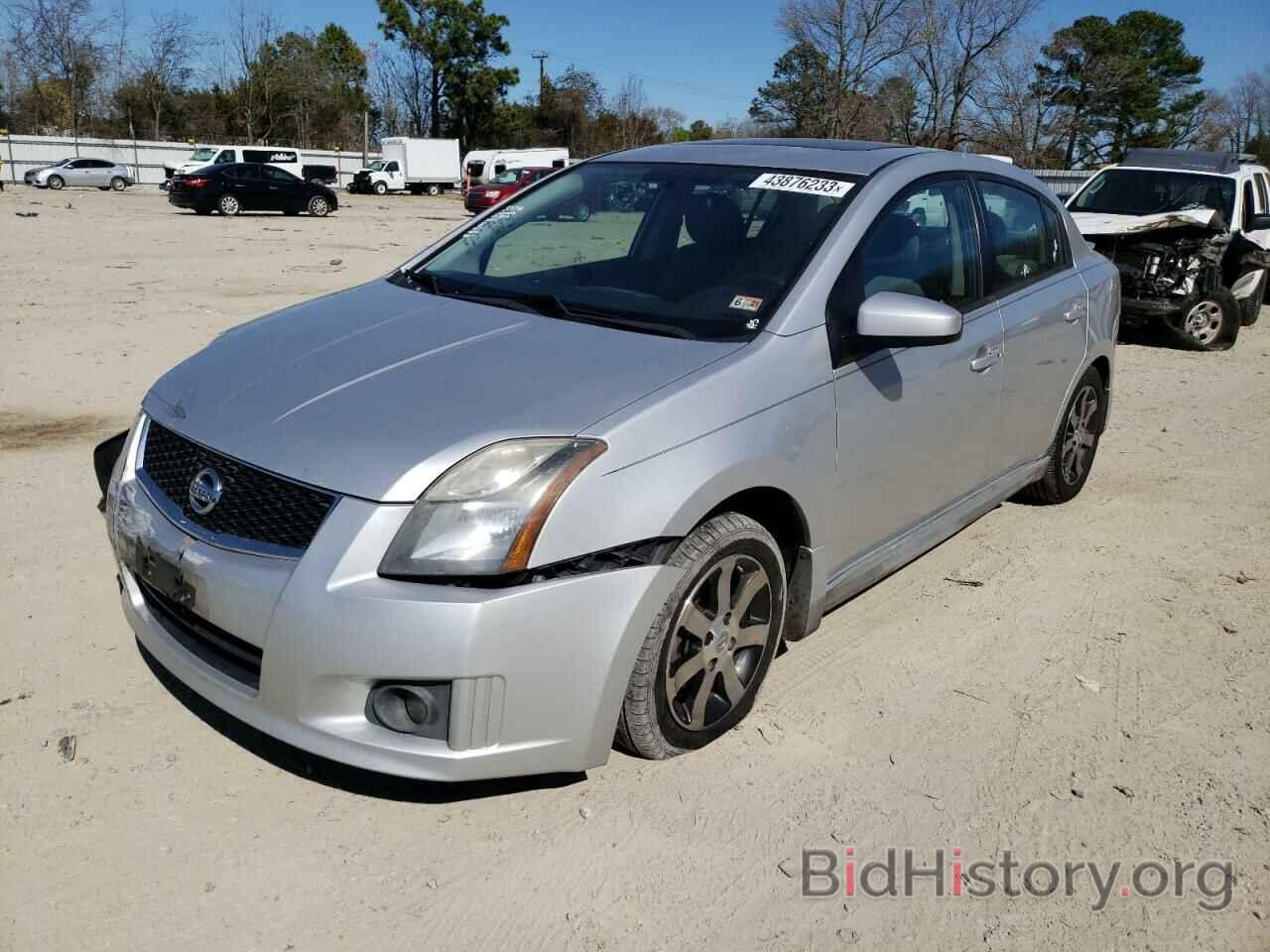 Photo 3N1AB6APXCL749430 - NISSAN SENTRA 2012