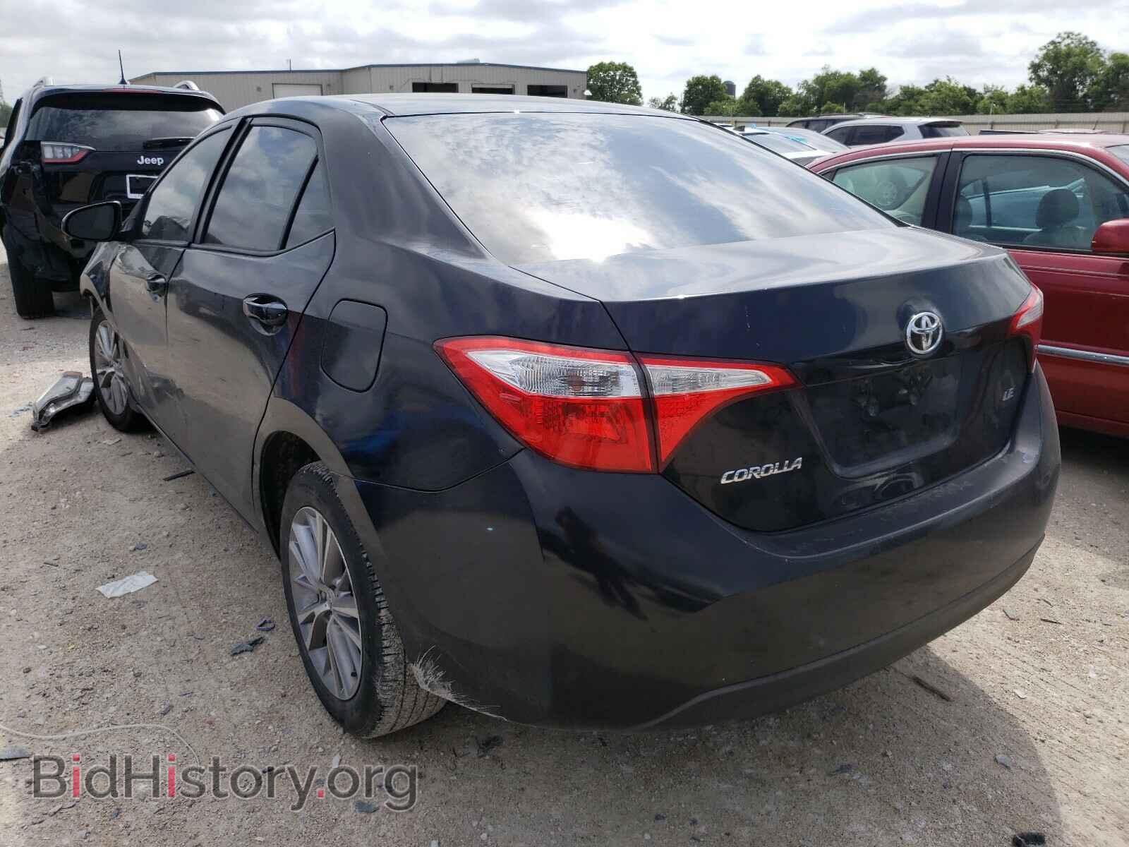 2014 TOYOTA COROLLA - VIN: 2T1BURHE2EC085986 - Фото 3