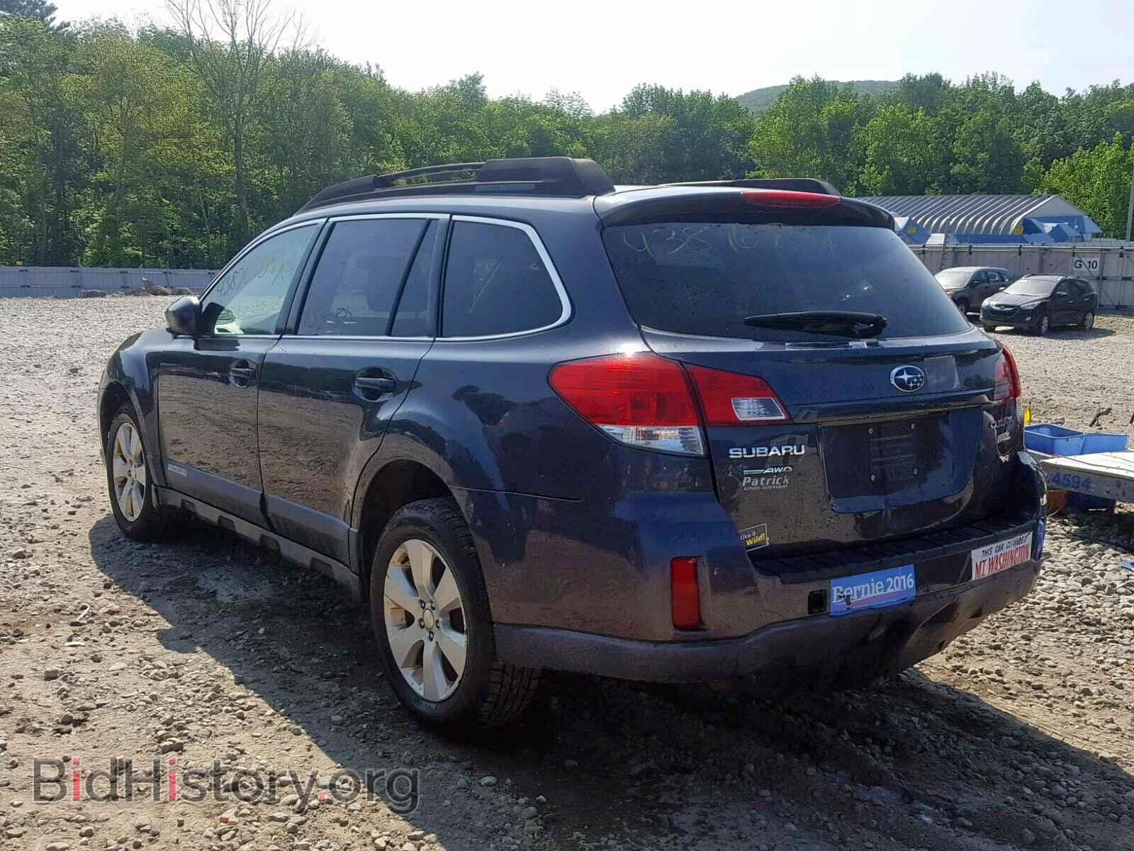 2011 SUBARU OUTBACK 2. - VIN: 4S4BRBCCXB3422113 - Фото 3