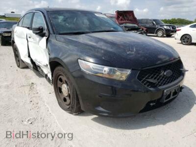 2016 Ford TAURUS Taurus POL, black — VIN 1FAHP2MK4GG111762, Copart