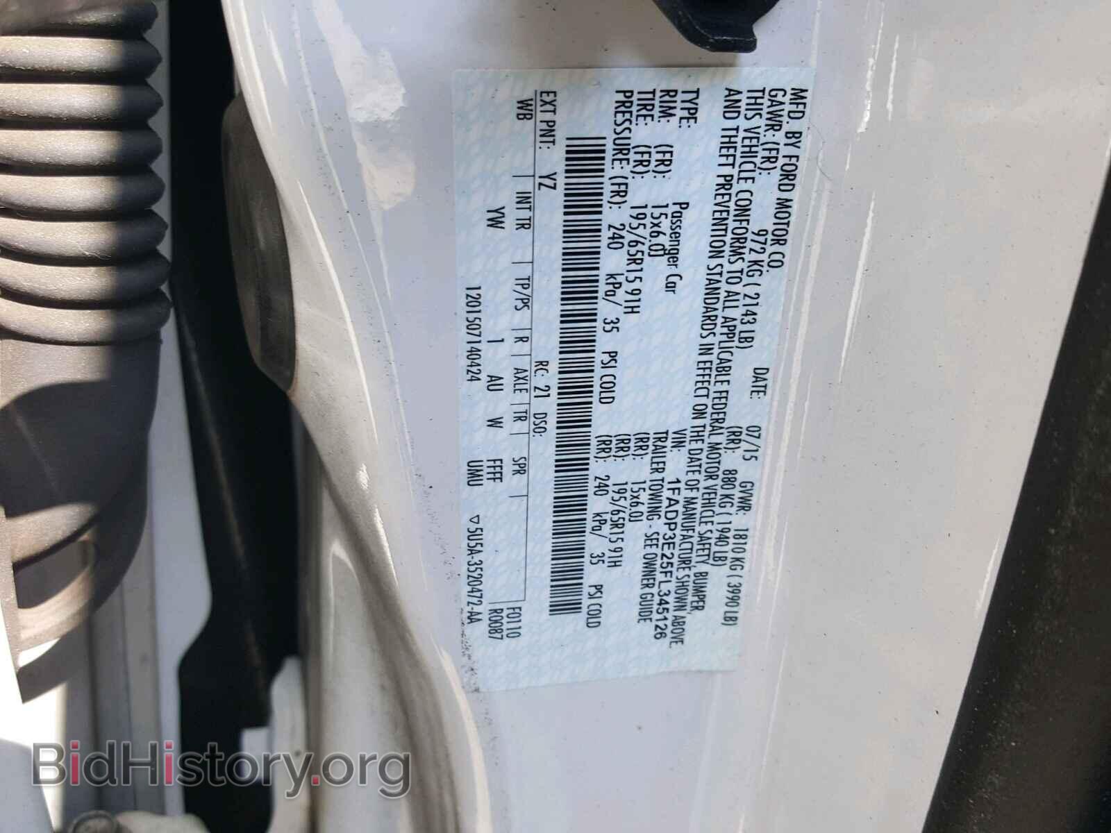 2015 FORD FOCUS - VIN: 1FADP3E25FL345126 - Photo 10