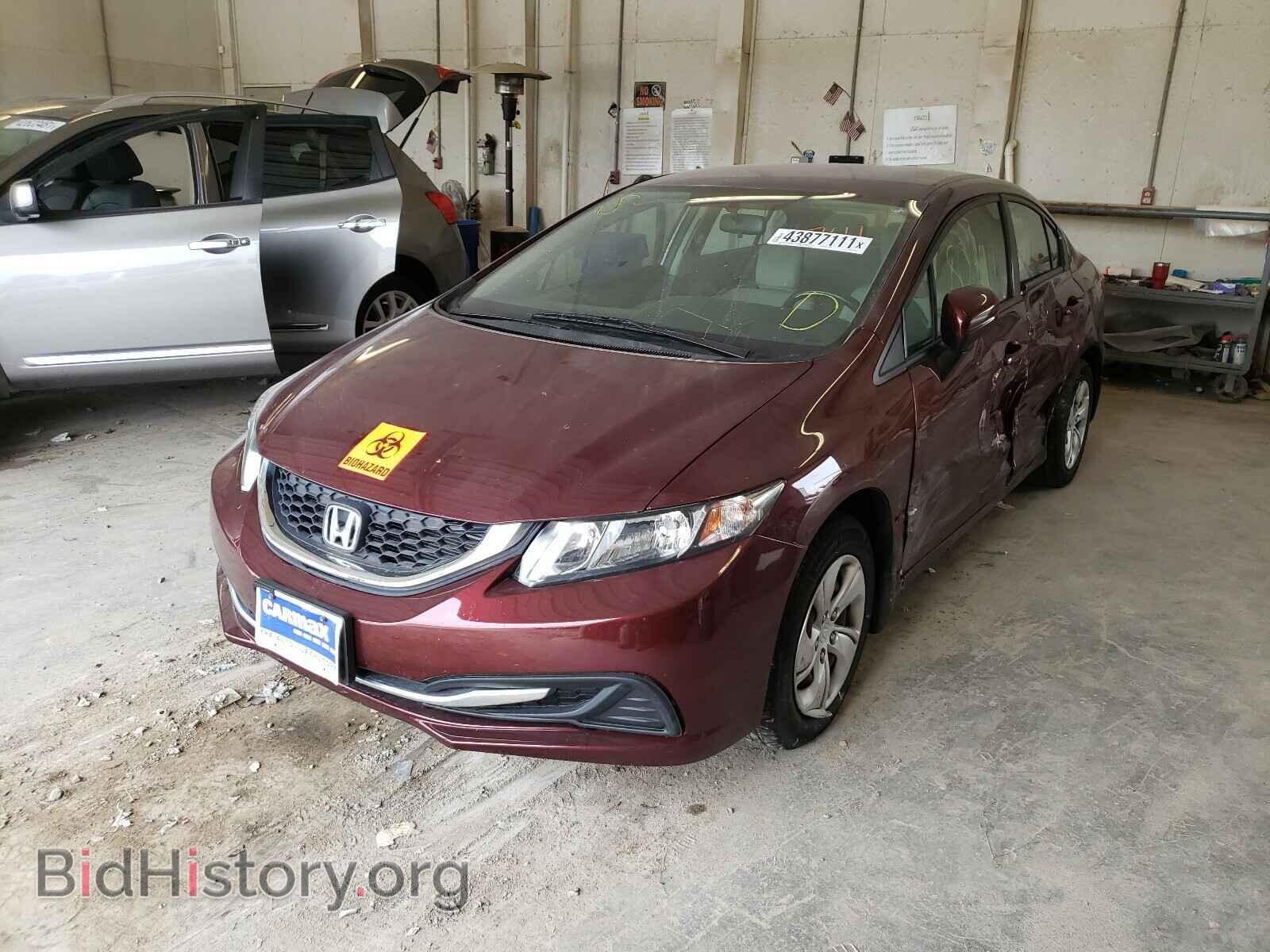 2015 HONDA CIVIC - VIN: 19XFB2F51FE275752 - Фото 2