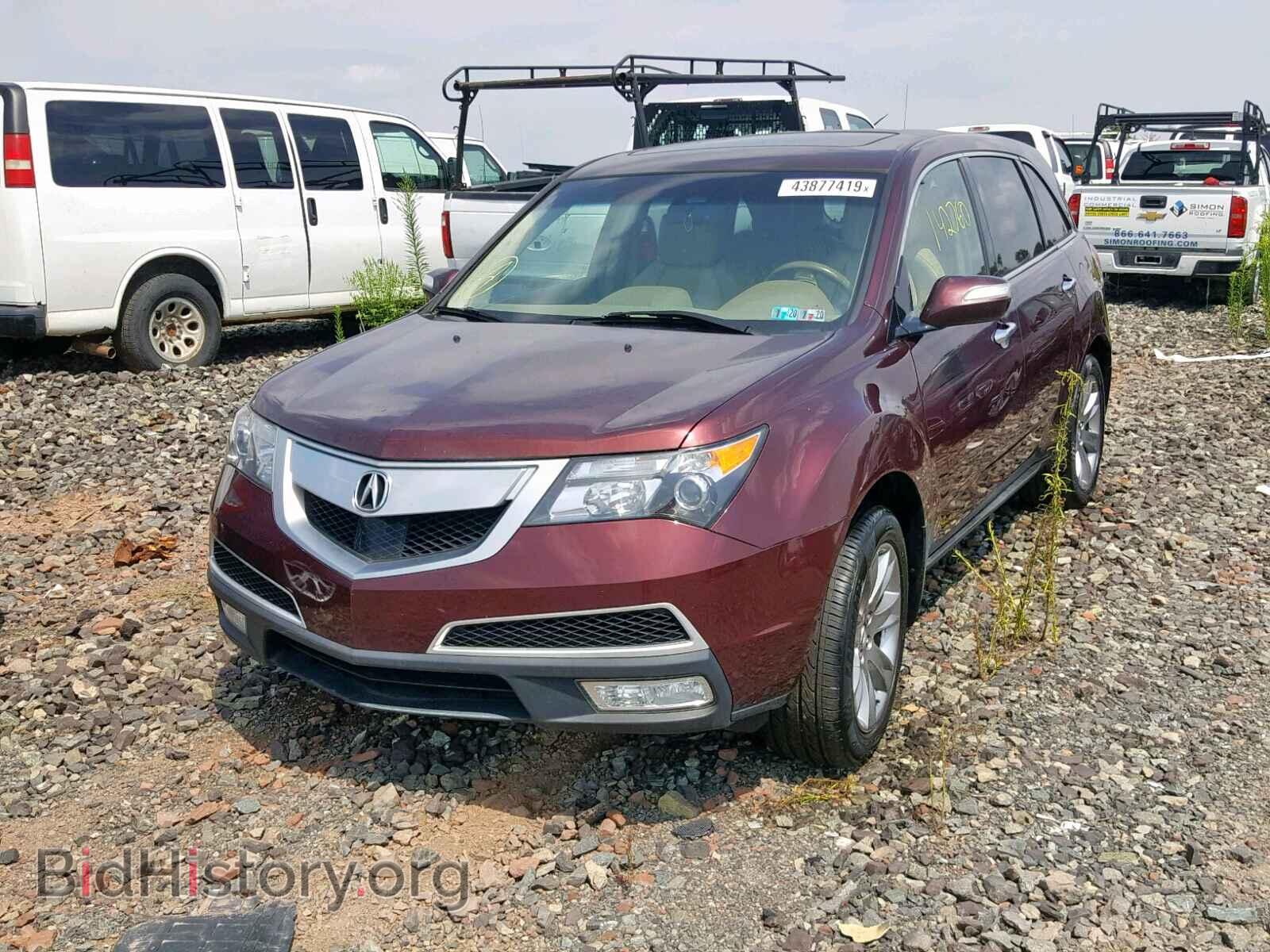 2012 ACURA MDX ADVANC - VIN: 2HNYD2H86CH534238 - Фото 2